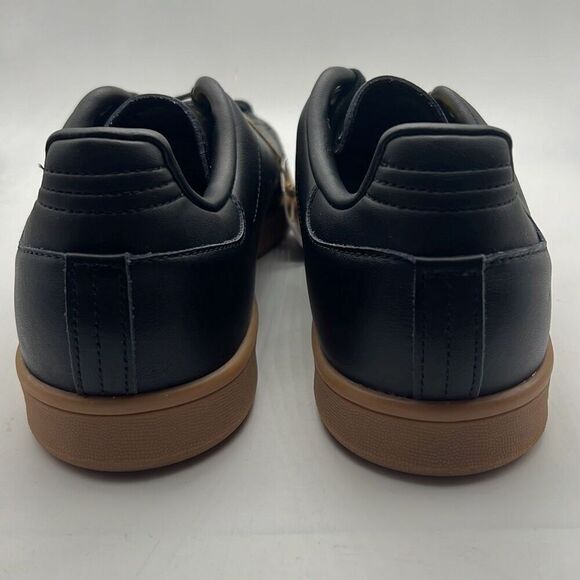 ADIDAS‎ STAN SMITH Core Black Gum LEATHER casual ID1341 Shoes Men 10.5 NWB - Picture 10 of 11